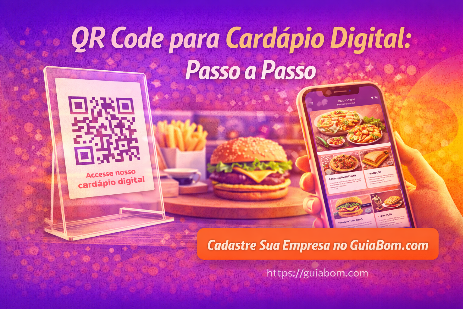 QR Code para Cardápio Digital: Passo a Passo
